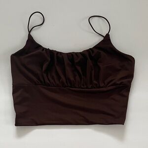 Papermoon Dark Brown Camisole Top